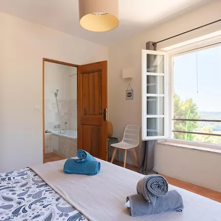 Villa La Belle Bleue, Piscine Chauffée, Vue Mer, Proche Bandol Sanary-sur-Mer