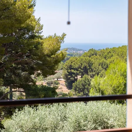 La Belle Bleue, Piscine Chauffée, Vue Mer, Proche Bandol Villa Sanary-sur-Mer