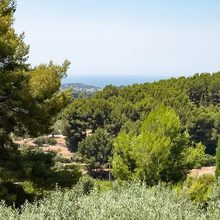 La Belle Bleue, Piscine Chauffée, Vue Mer, Proche Bandol Villa