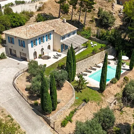 La Belle Bleue, Piscine Chauffée, Vue Mer, Proche Bandol Sanary-sur-Mer